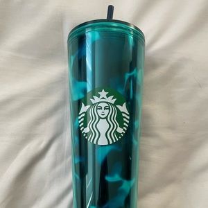 ✨ New Starbucks Marbled Teal/Green/Blue Tumbler ✨